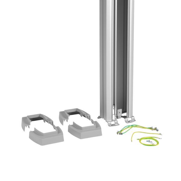 Universal column 1 compartment 3,92m aluminium image 2