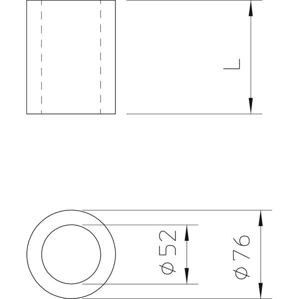 FBA-D100 Drill crown insulation  ¨78x100mm image 2