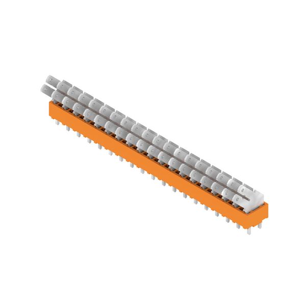 PCB terminal, 5.00 mm, Number of poles: 19, Conductor outlet direction image 3