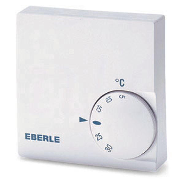 Room controller, 5-30C, AC 230V, 1CO, 10/5 A, with TA image 2