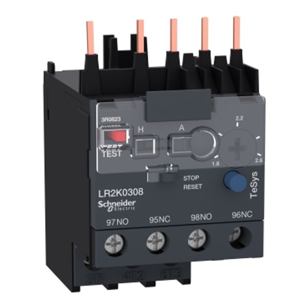 TeSys K - differential thermal overload relays - 1.8...2.6 - class 10A image 4