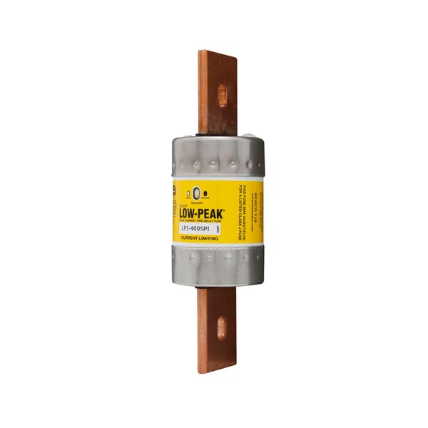 Eaton Bussmann Series LPJ Fuse,LPJ Low Peak,Current-limiting,time delay,350 A,600 Vac,300 Vdc,300000 A at 600 Vac,100 kAIC Vdc,Class J,10s at 500% response time,Dual element,Bolted blade end X bolted blade end connection,2.11 in dia. image 11