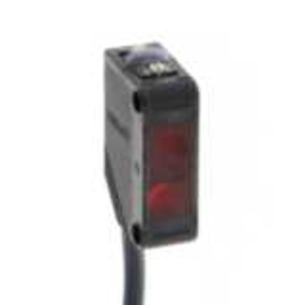 Photoelectric sensor, rectangular housing, red LED, background suppres E3Z 7596R image 2