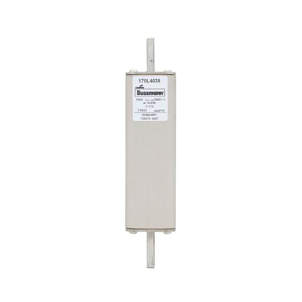 Fuse-link, high speed, 100 A, AC 2000 V, compact size 1, 43 x 58 x 200 mm, aR, DIN, IEC, single indicator image 6