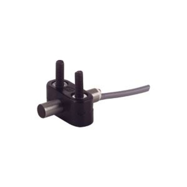 Proximity switch, E57 Miniatur Series, 1 N/O, 3-wire, 10 - 30 V DC, 6,5 mm, Sn= 1 mm, Flush, PNP, Stainless steel, 2 m connection cable image 2