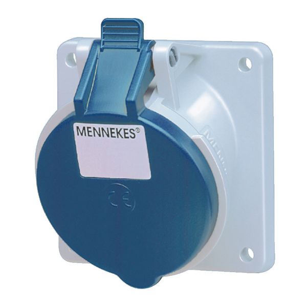 Mennekes Panel mounted recept., 32A3p6h230V, IP44 3126 image 1