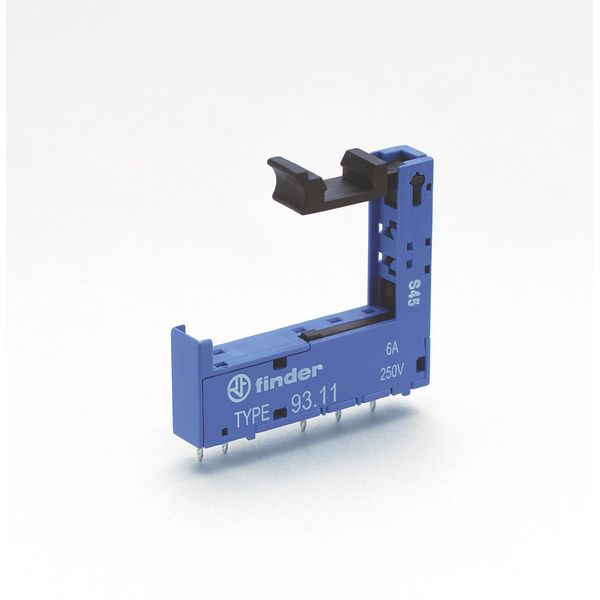 PCB socket blue for 35mm.rail, 34.51/81 (93.11) image 3