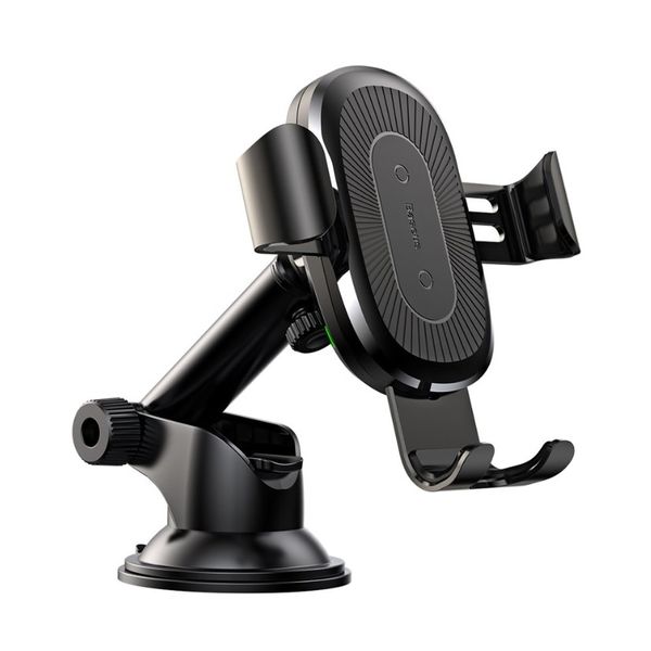 Car Suction Mount for 4-6.5" Display Smarhphones with Wireless Charging 10W image 1