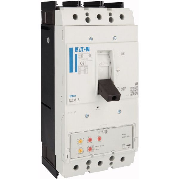 NZM3 PXR20 circuit breaker, 600A, 3p, Screw terminal, UL/CSA image 3