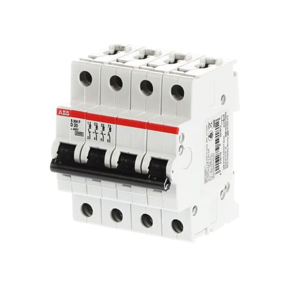 S204P-D20 Miniature Circuit Breaker - 4P - D - 20 A image 3