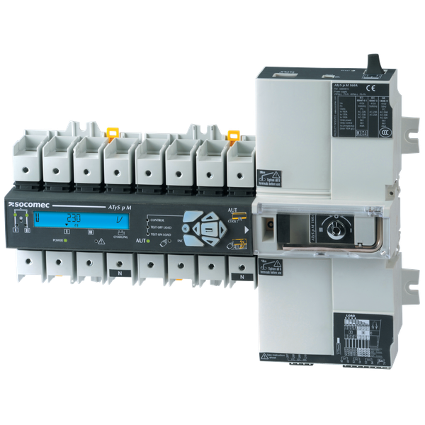 Automatic transfer switch ATyS p M 4P 63A 230/400 VAC image 1
