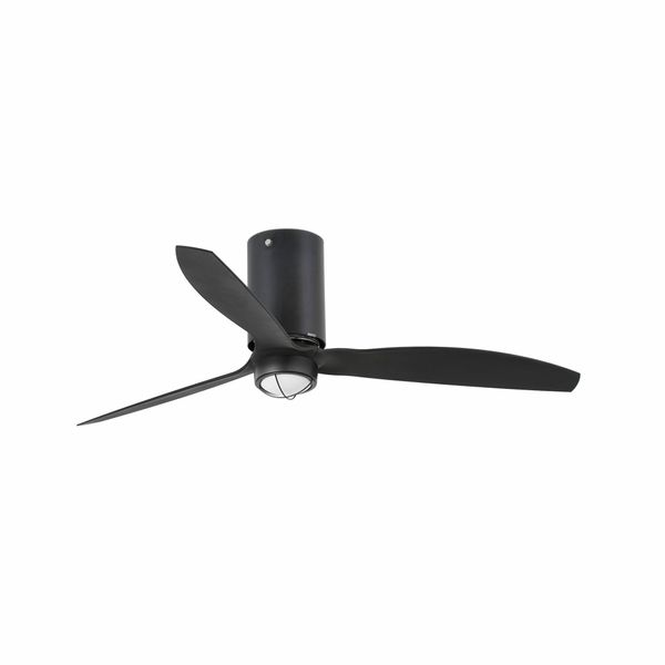 MINI TUBE FAN Ø1280MM NM BLADES BLACKS 17W 3000K image 1