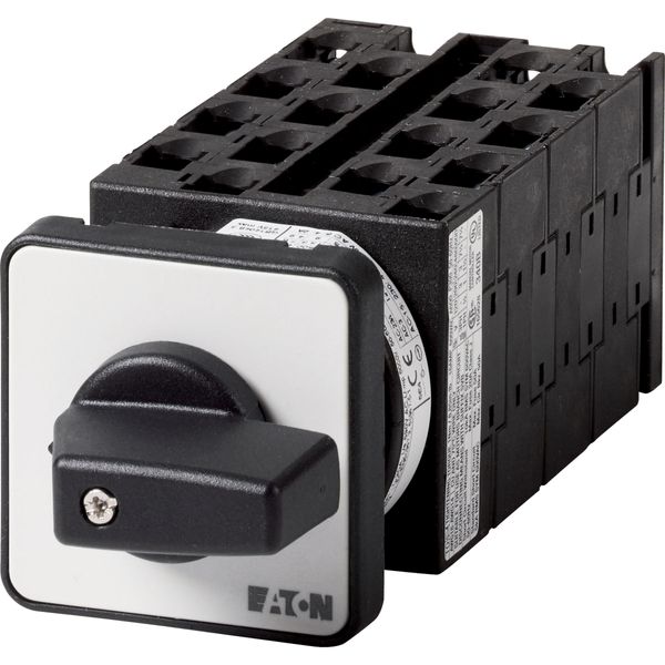 Step switches, T0, 20 A, flush mounting, 8 contact unit(s), Contacts: 15, 60 °, maintained, Without 0 (Off) position, 1-3, Design number 8484 image 7