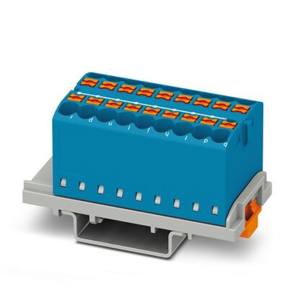 PTFIX 18X2,5-NS35 BU - Distribution block image 1