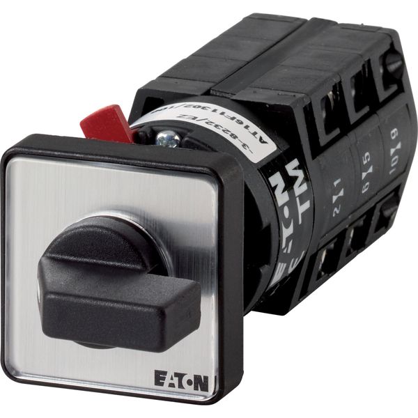 ON-OFF switches, TM, 10 A, centre mounting, 3 contact unit(s), Contacts: 6, 90 °, maintained, With 0 (Off) position, 0-1, Design number 8326 image 2