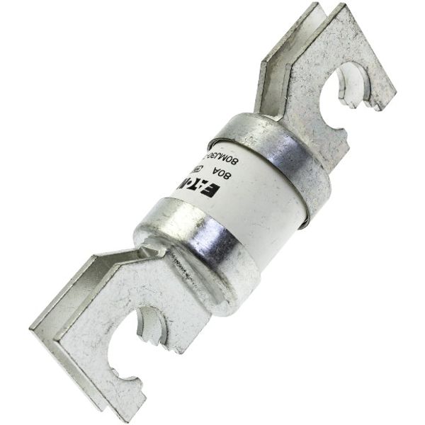 Utility fuse-link, LV, 80 A, AC 415 V, BS88/J, 31 x 110 mm, gL/gG, BS, 82mm fixing centres image 7