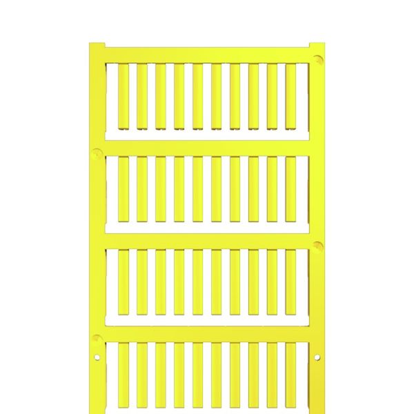 Cable coding system, 1.2 - 1.6 mm, 3.2 mm, Polyamide 66, yellow image 1