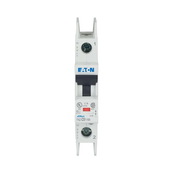 Miniature circuit breaker (MCB), 5 A, 1p, characteristic: C image 7