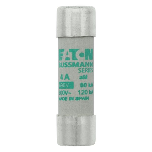 Fuse-link, LV, 4 A, AC 690 V, 14 x 51 mm, aM, IEC image 5