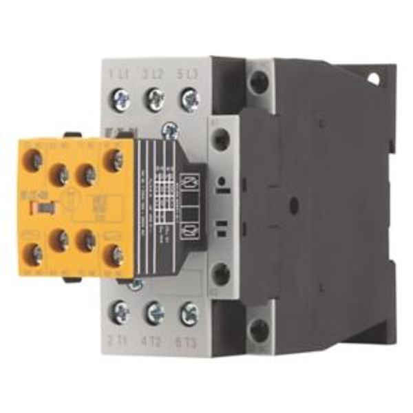 Safety contactor, 380 V 400 V: 11 kW, 2 N/O, 3 NC, 110 V 50 Hz, 120 V 60 Hz, AC operation, Screw terminals, With mirror contact (not for microswitches image 8