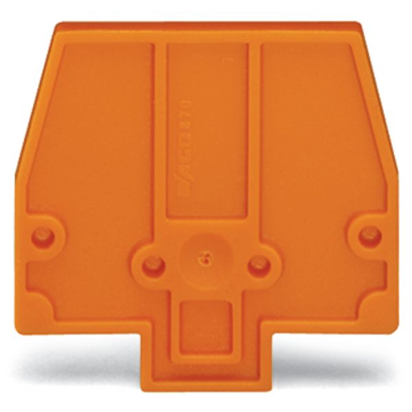 Separator plate 2 mm thick oversized orange image 2