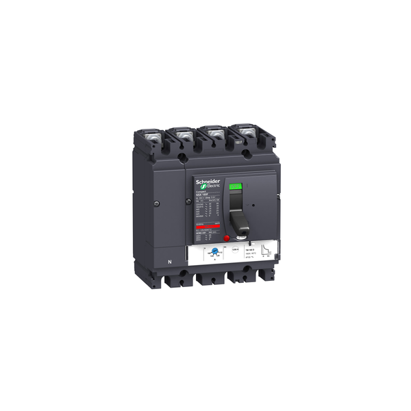 circuit breaker ComPact NSX160F, 36 KA at 415 VAC, TMD trip unit 80 A, 4 poles 3d image 6