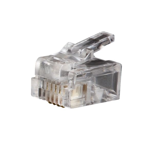 Telefonstecker RJ11 6P4C image 1