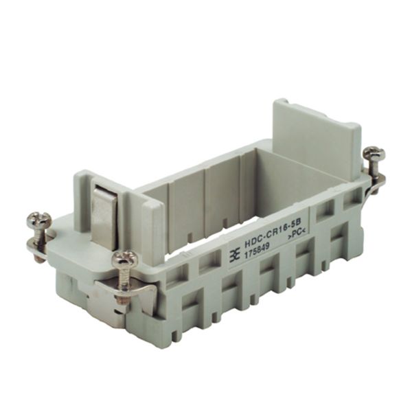 Frame for industrial connector, Series: ConCept frame, Size: 6, Polyca image 1