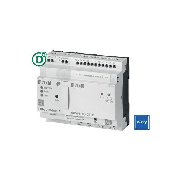 Bundle consisting of EASY-E4-DC-12TCX1 and EASY-COM-SWD-C1 image 6