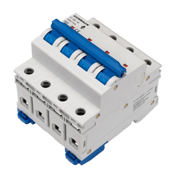 Miniature Circuit Breaker (MCB) AMPARO 6kA, C 32A, 4-pole image 8