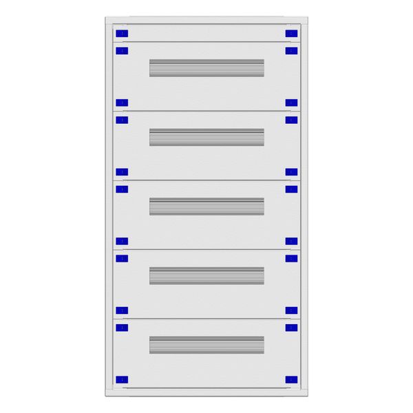 Distribution board insert KVN 60mm, 2-21K, 5-rows image 1