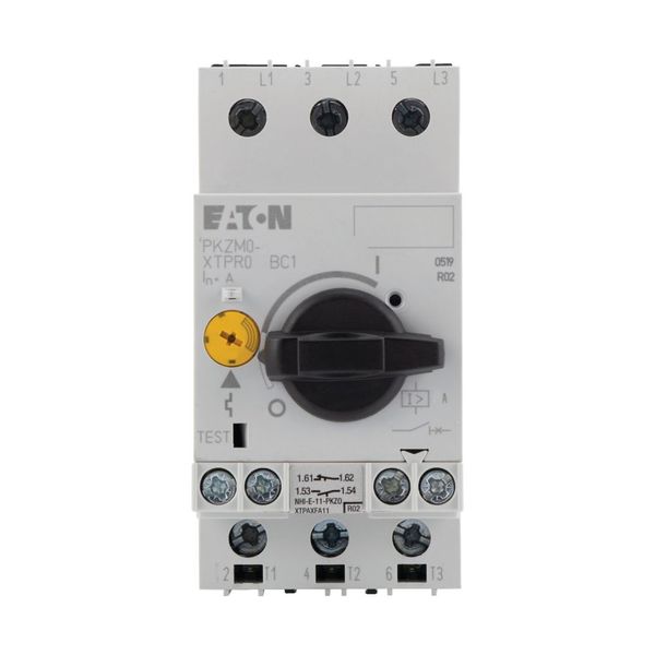 Motor-protective circuit-breaker, 3p+1N/O+1N/C, Ir=20-25A, screw conne image 13