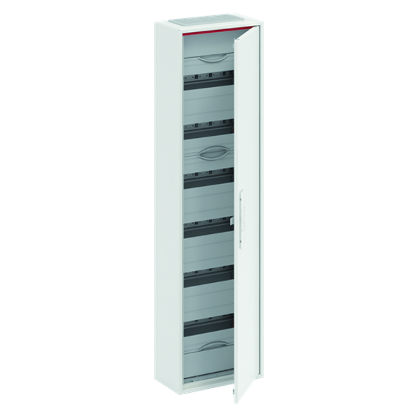 CA18R ComfortLine Compact distribution board, Surface mounting, 84 SU, Isolated (Class II), IP44, Field Width: 1, Rows: 7, 1250 mm x 300 mm x 160 mm image 2