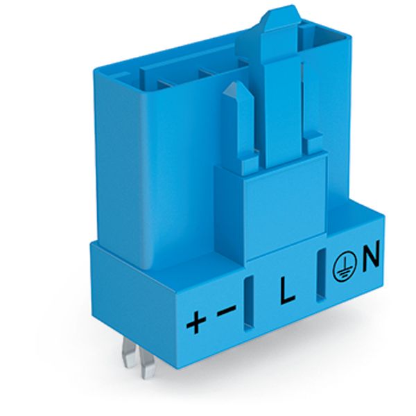 Plug for PCBs straight 5-pole blue image 3