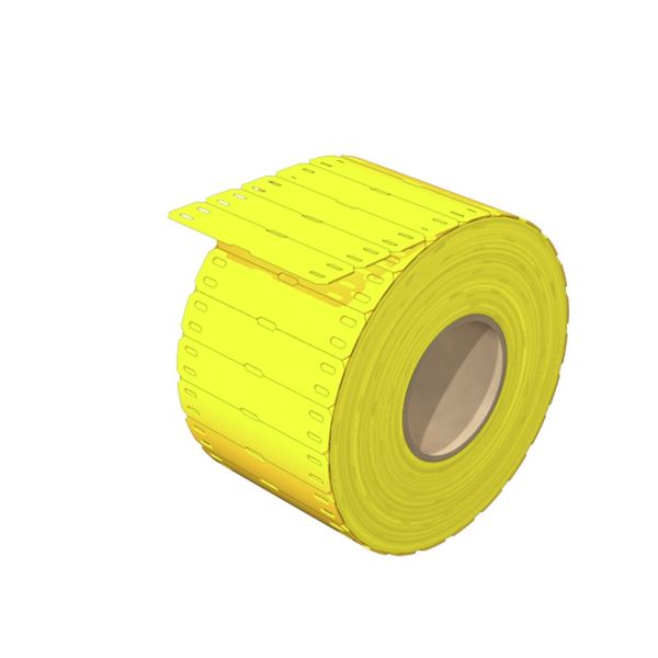 Cable coding system, 7 - , 13 mm, Polyurethane, yellow image 1
