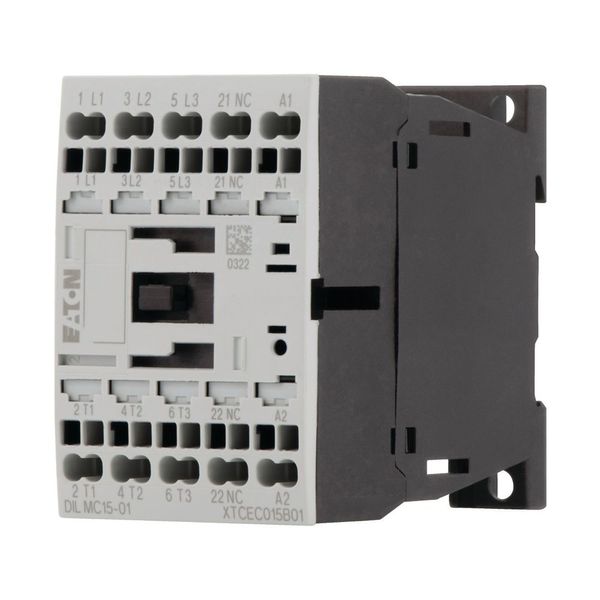 Contactor, 3 pole, 380 V 400 V 7.5 kW, 1 NC, 24 V DC, DC operation, Spring-loaded terminals image 15