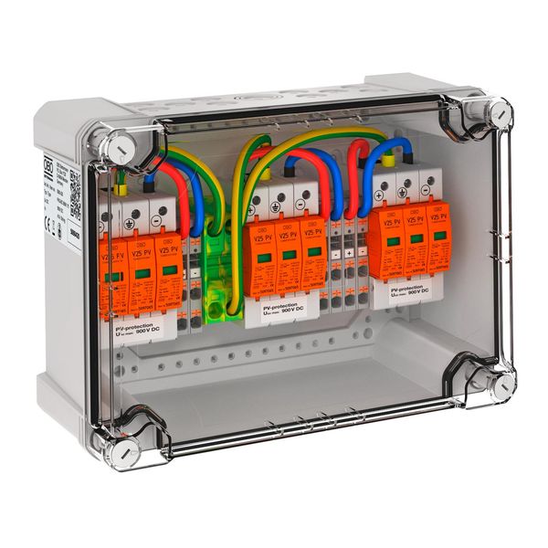 PVG-BC 900K  111 Combiner Box 3x1 PV string to 3 WR-MPP 900V DC image 1