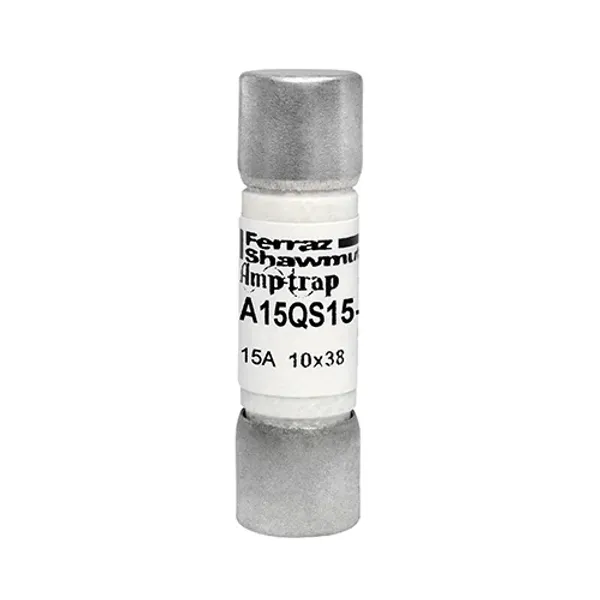 High Speed Fuse Amp-Trap® A15QS 150VAC 150VDC 15A Ferrule image 1