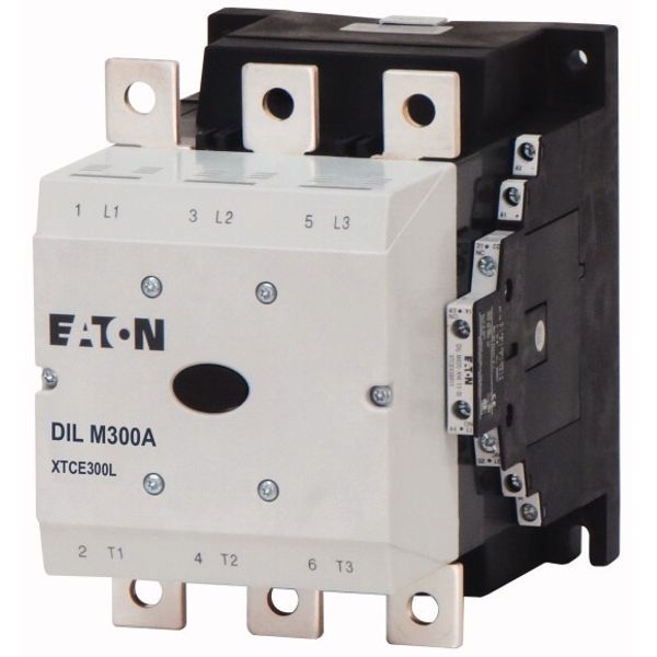 Contactor, 380 V 400 V 160 kW, 2 N/O, 2 NC, 220 - 240 V 50/60 Hz, AC operation, Screw connection image 1