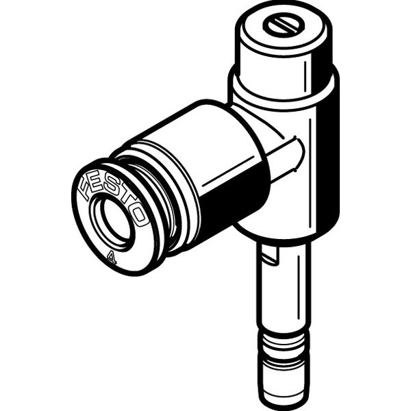 VFOC-S-S4-Q4 One-way flow control valve image 1