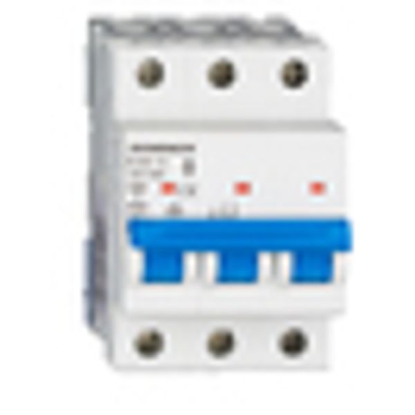 Miniature Circuit Breaker (MCB) AMPARO 6kA, B 40A, 3-pole image 2