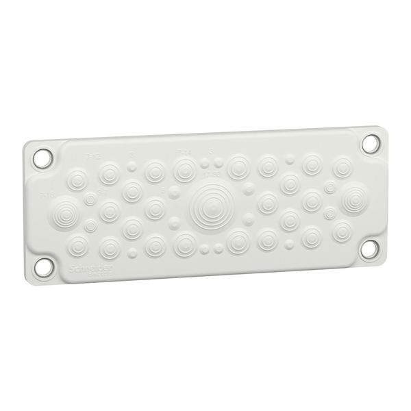 MEMBRANE GLAND PLATE 35 ENTRIES 5-32MM image 1