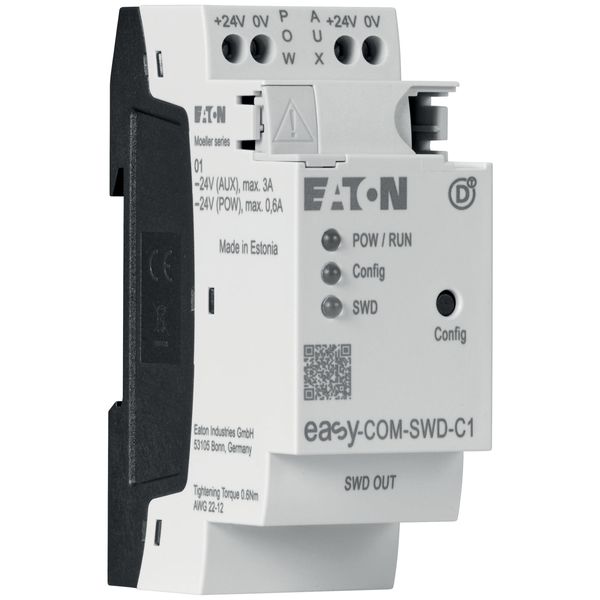 Communication module for connecting the easy control relay as SWD coordinator in SmartWire-DT applications, screw terminal image 13