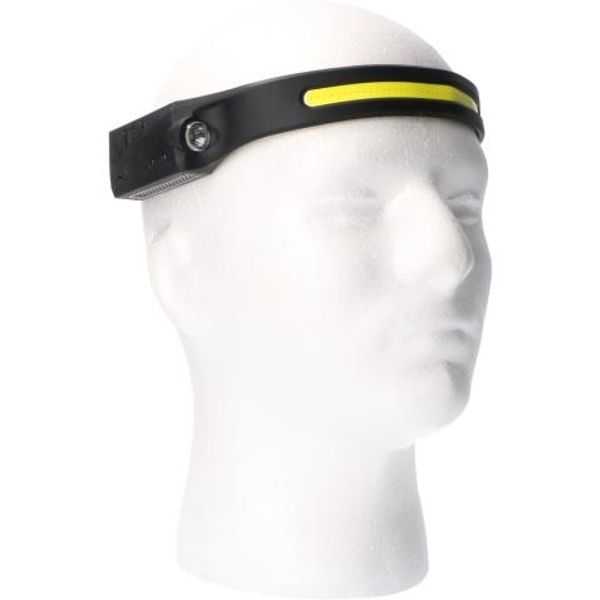 Headlamp - 5W +3W 450Lm IPX4  1200 mAh Polymer lithium battery - Sensor image 1