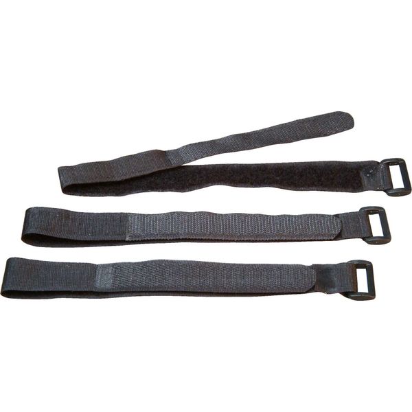 3 PCS BLACK STRAPS 330x20mm image 2