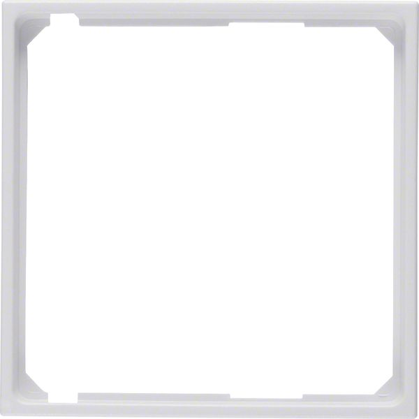 Intermediate ring for central plate, S.1/B.3/B.7, p. white, matt, plas image 1
