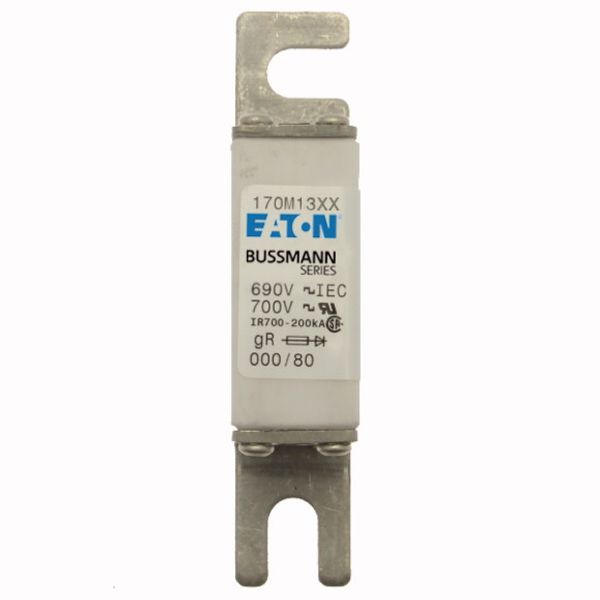 Fuse-link, high speed, 20 A, AC 690 V, DIN 000, 21 x 40 x 100 mm, gR, DIN, IEC, single indicator image 2