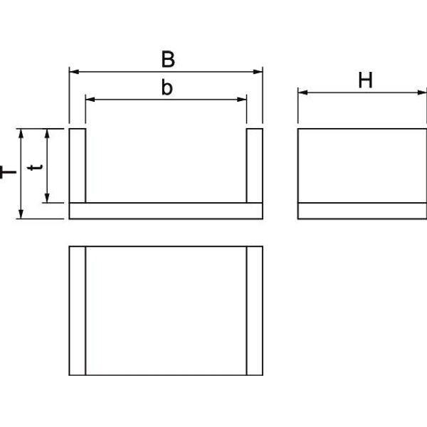 ZSE90-25-11 L Strain relief for vertical cable routing 300x140x200 image 2