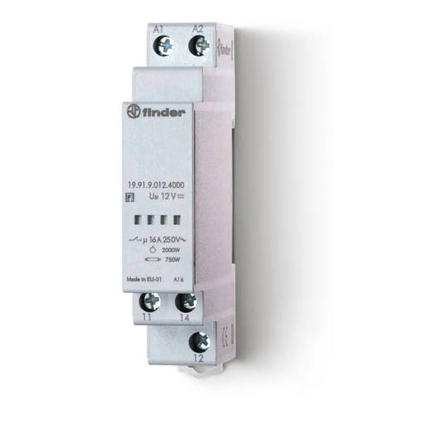Power Rel. output module for 11.91, 1CO 16A/250V, 12VDC/AgSnO2 (19.91.9.012.4000) image 3