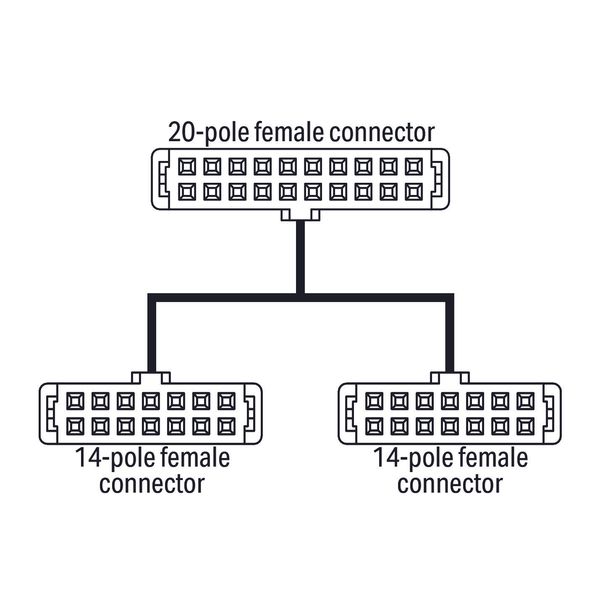 System cable for WAGO-I/O-SYSTEM, 750 Series 2 x 8 analog inputs or ou image 2